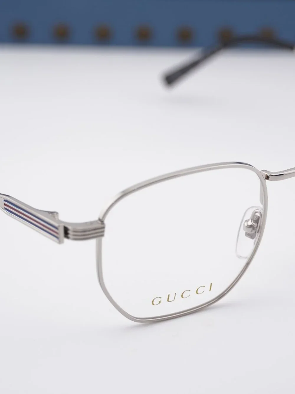 Gucci GG1878O 003 Square Eyeglasses 49mm - Silver